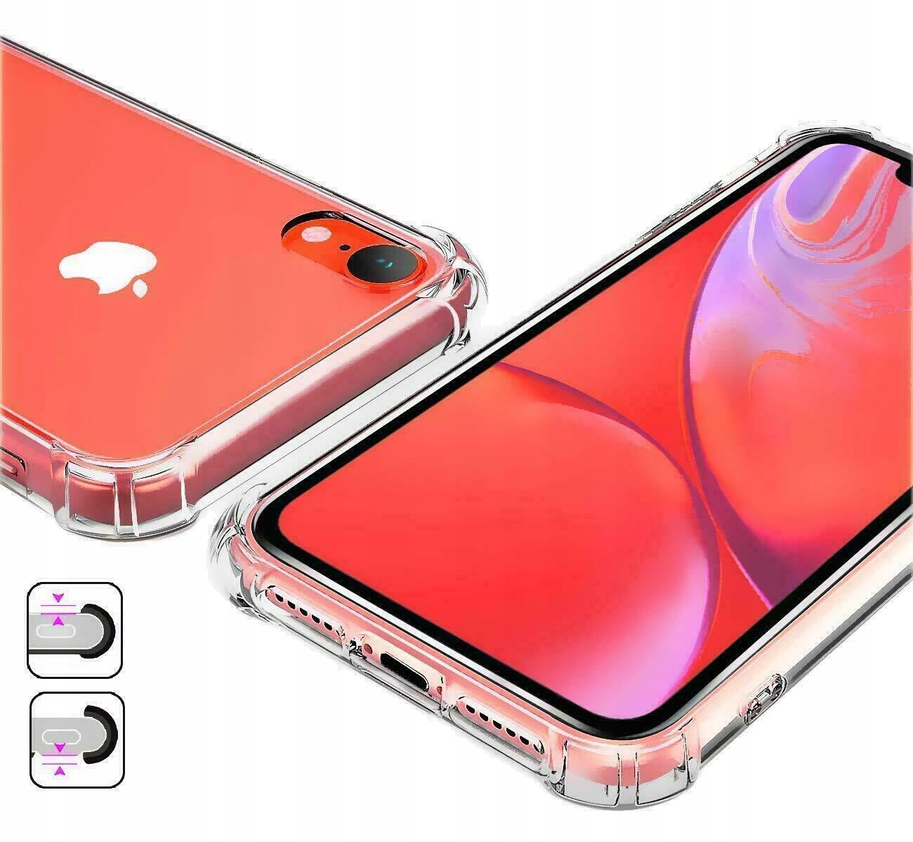 Etui Case do iPhone XR Ekstremalna OCHRONA Marka Lemon Mobile