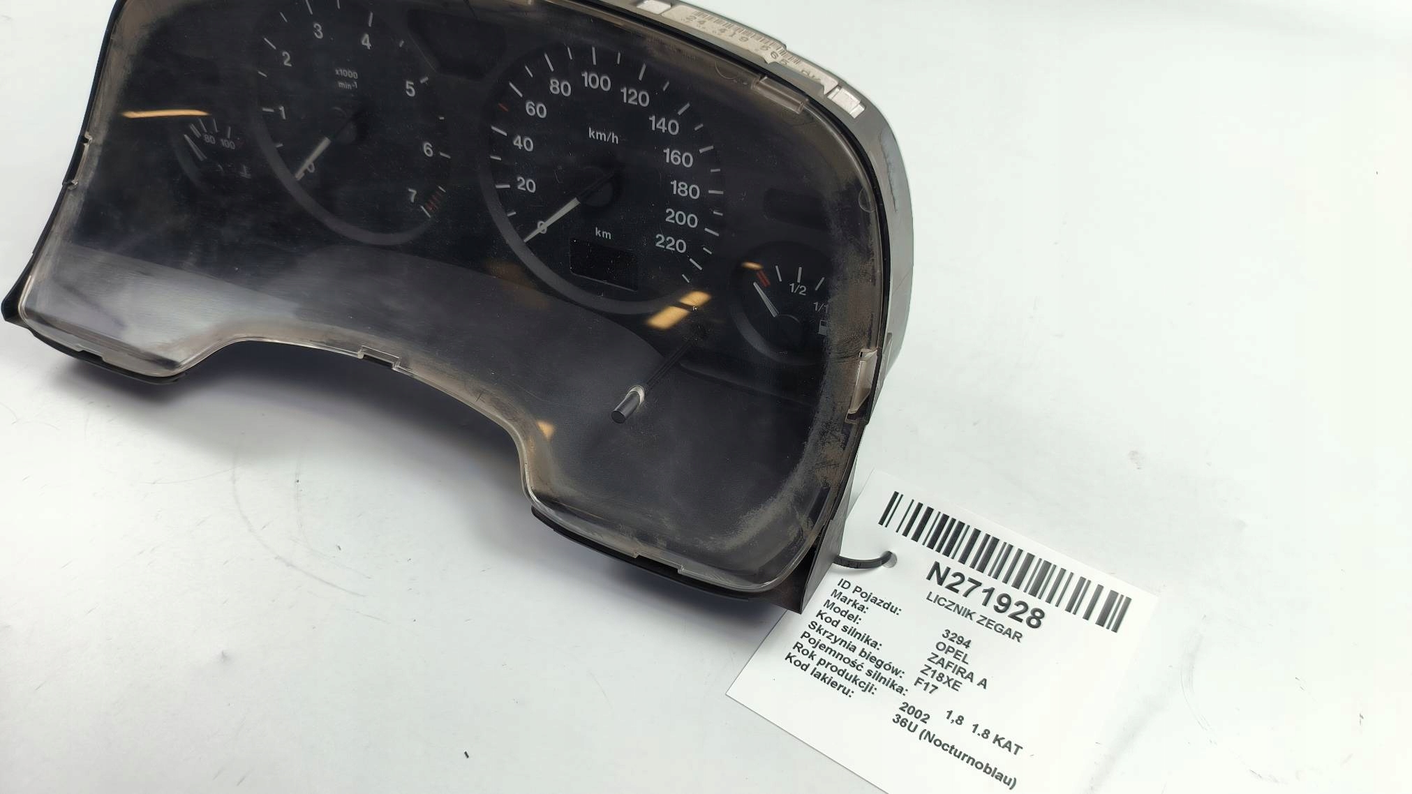 dials clock 24419565DK OPEL ZAFIRA A