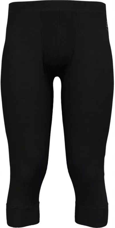 Odlo Legginsy męskie Bl Bottom 3/4 Merino 200