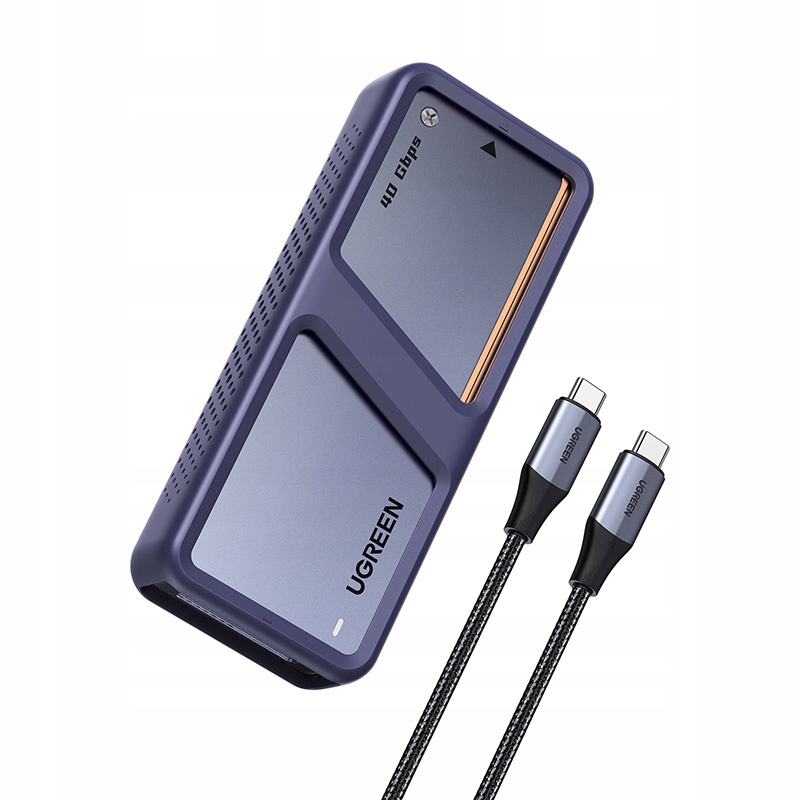 Pouzdro na Ssd M.2 NVMe Ugreen D703, USB4 (šedé)