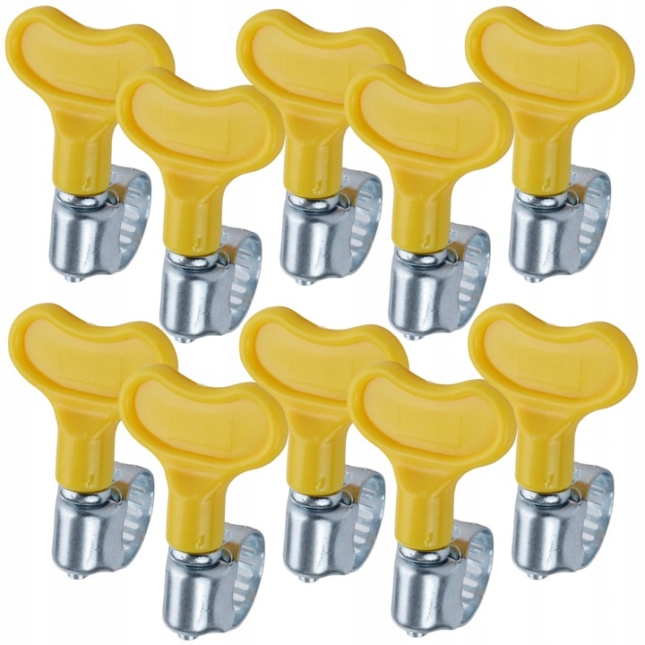 ZESTAW OPASEK ZACISKOWYCH OBEJM CYBANTÓW Z MOTYLKIEM 26 SZTUK M12-M25 5xTYP Marka Black