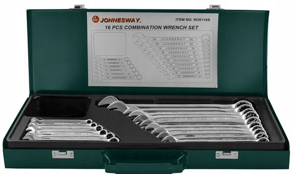 6-24mm JONNESWAY плоский ключ набор 16S