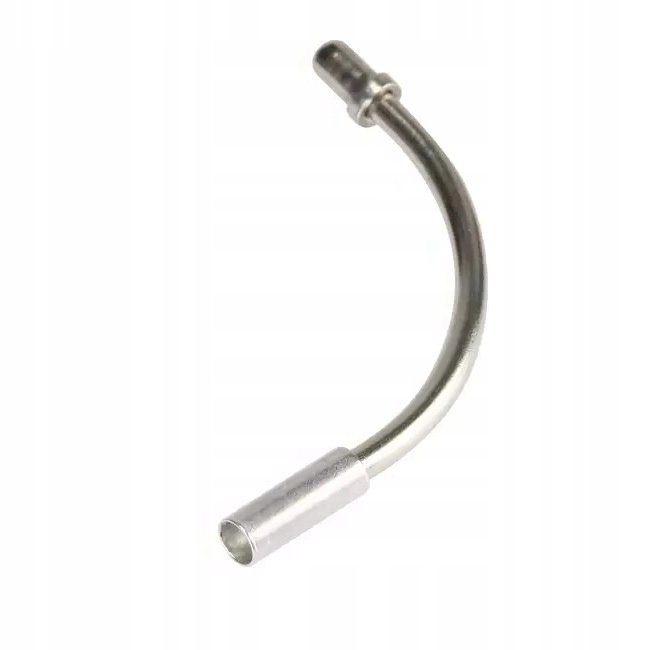 Fajka do przedniego hamulca V-Brake srebrna