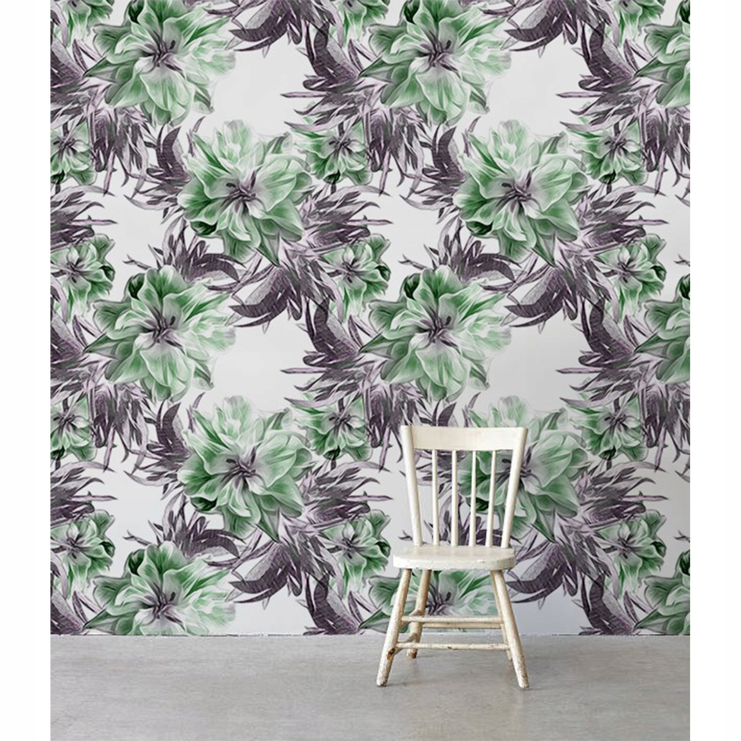 

Tapeta flizelinowa Magiczne kwiaty 254x184 + klej