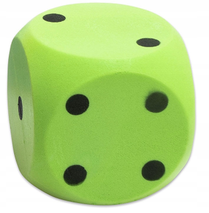 

Kostka piankowa miękka 20 cm kolor zielony
