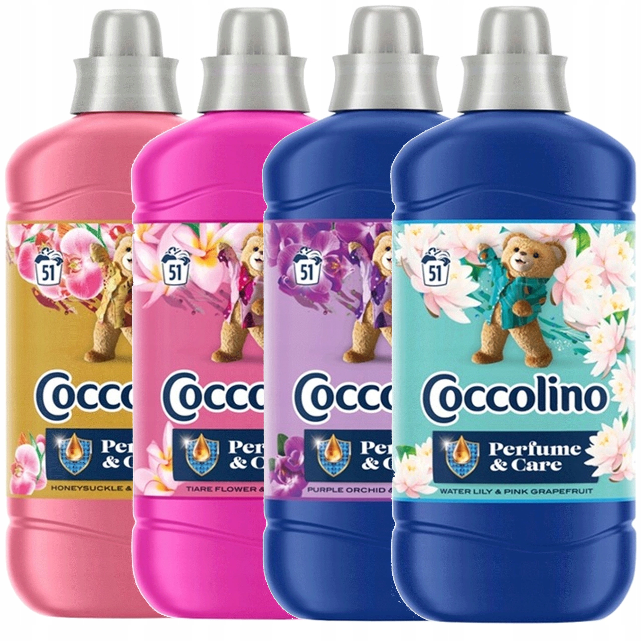 Levně Coccolino Creations Sandalwood & Blueberries set 1,275l x4 MIX