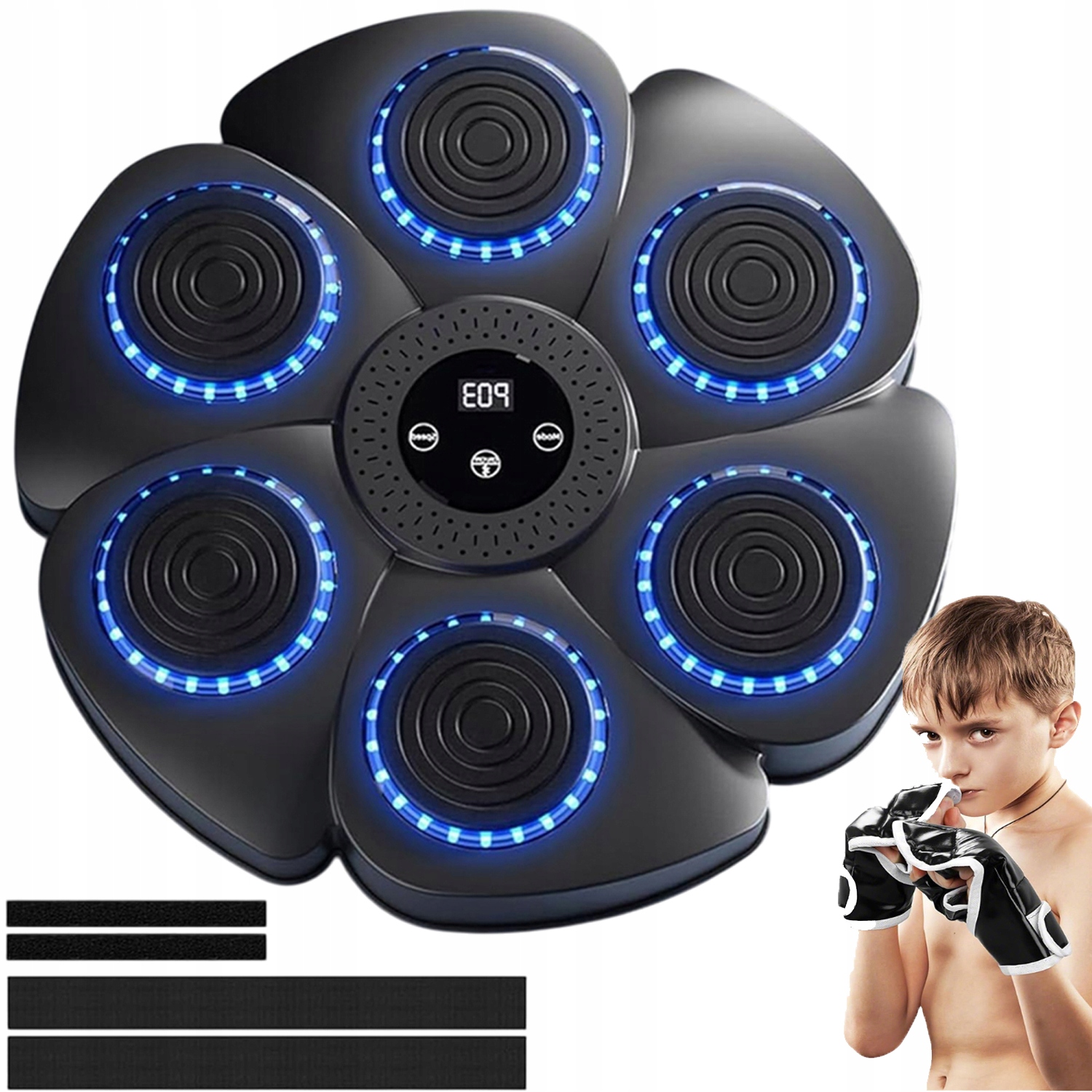 Elektronická Boxovací Deska Bluetooth Rukavice S Odhalenými Prsty