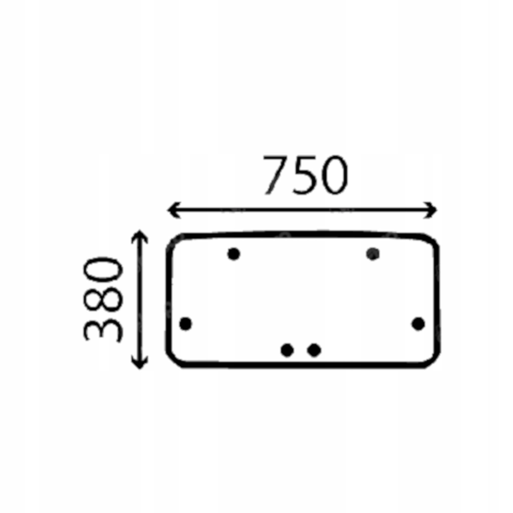 čelní sklo traktoru Claas, Renault střešní 6005013997
