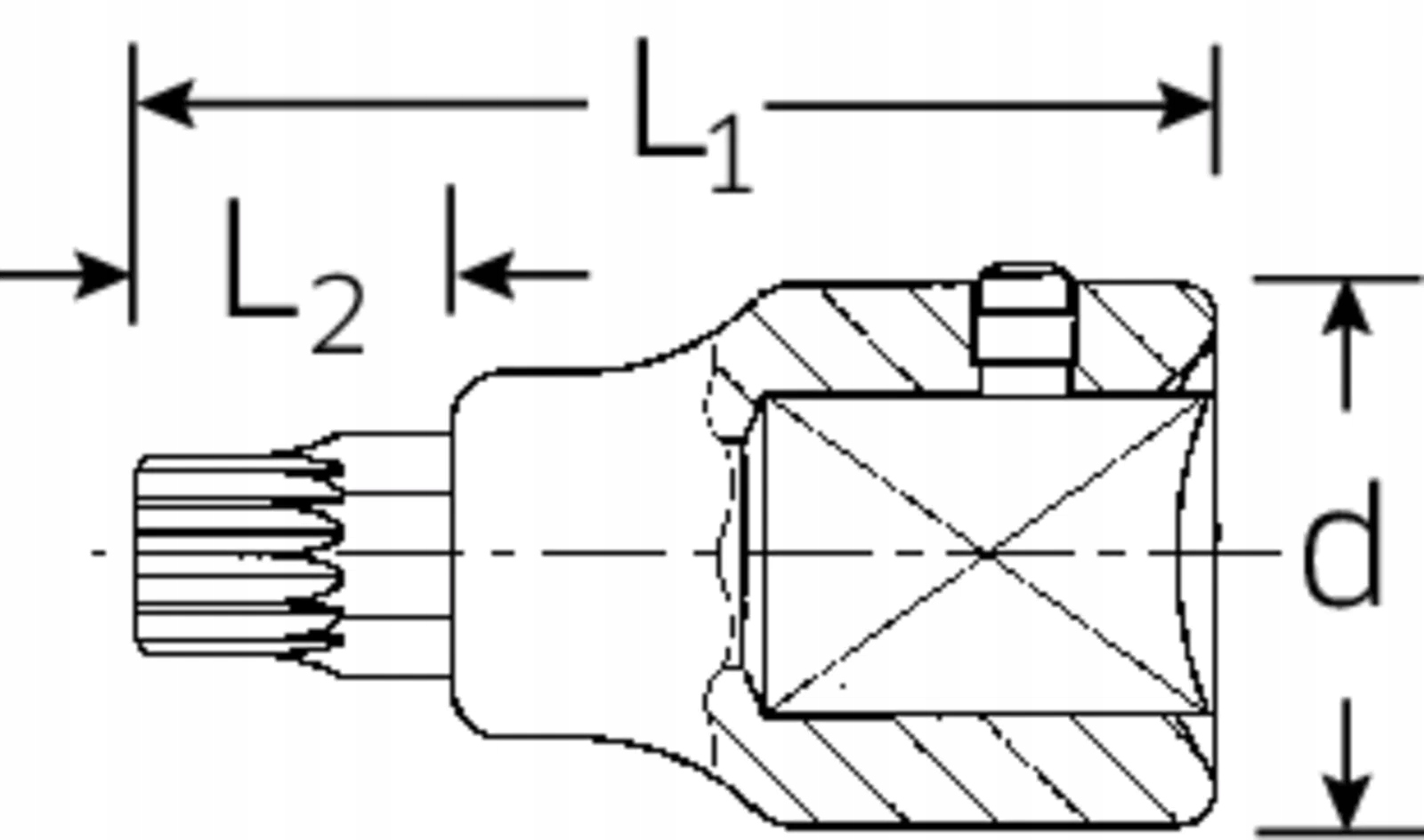 Nasadka 3/4" XZN M14 STAHLWILLE Marka Stahlwille