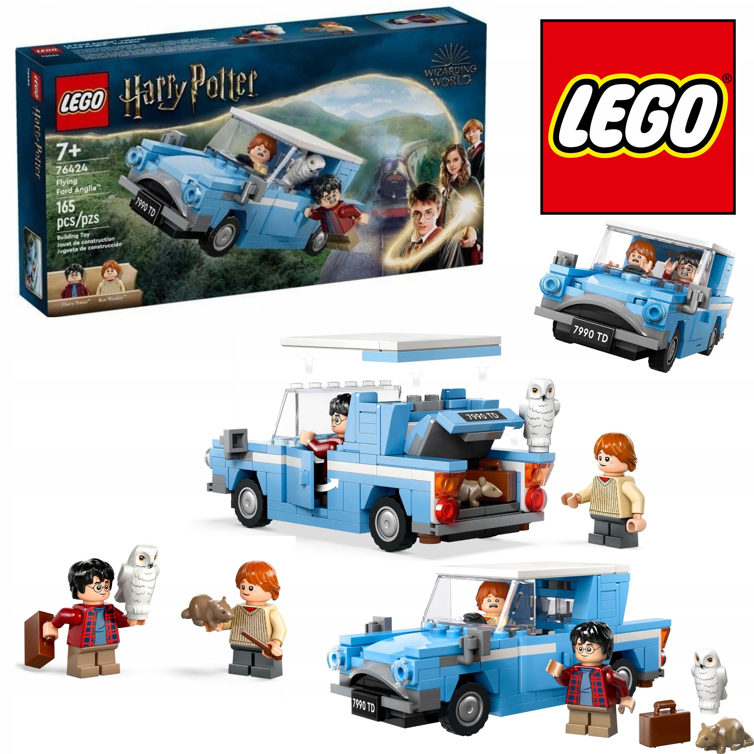 Lego Harry Potter 76424 Latający Ford Anglia
