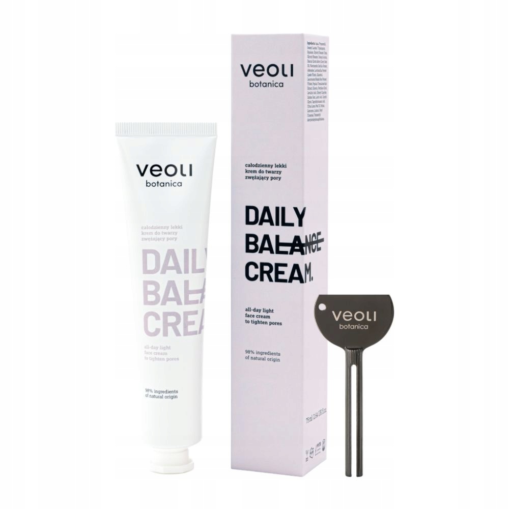 Veoli Botanica Daily Balance Cream Krém Pro Mastnou Pleť 75 Ml