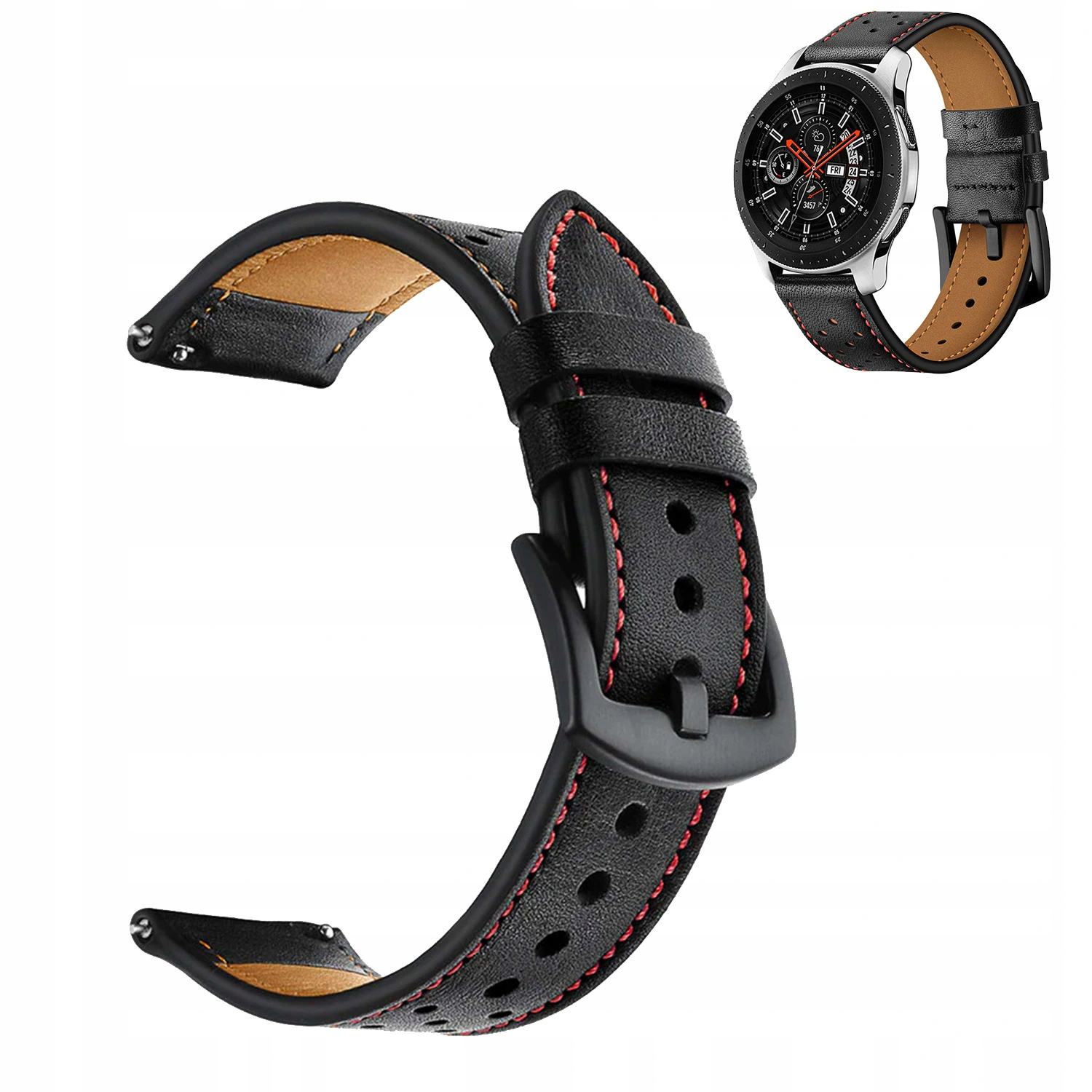 

Pasek skórzany do Amazfit BIP/GTS/GTS2/GTR 42mm