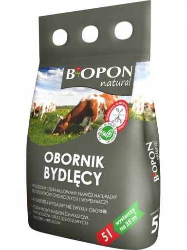 

Bros Biopon Obornik Granulowany Bydlęcy 5L