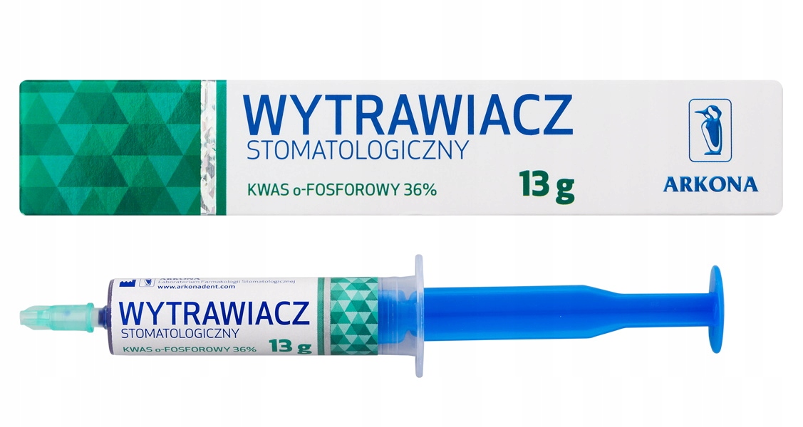 

Wytrawiacz Stomatologiczny Arkona Strzykawka 10ml