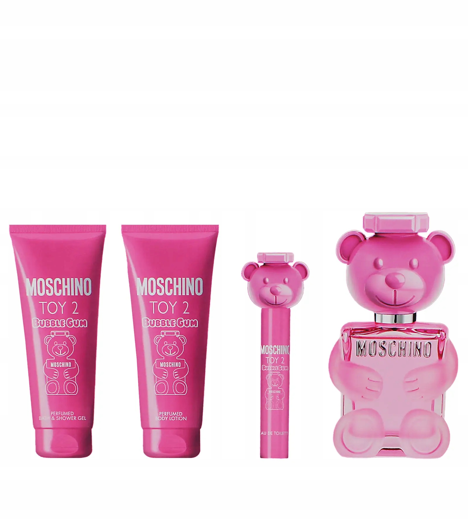 Moschino Toy 2 Bubble Gum dárková sada pro ženy toaletní voda 100 ml tělo