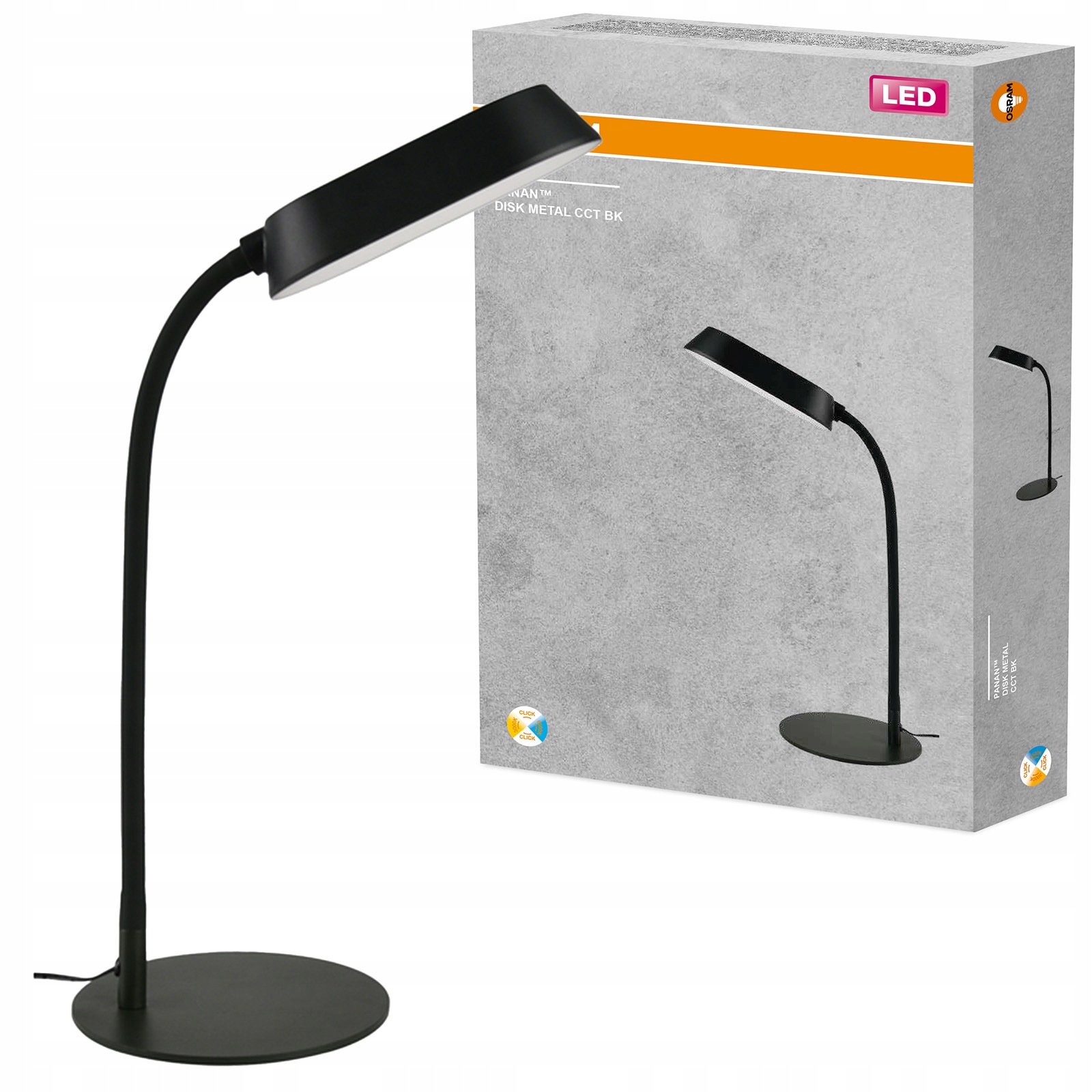Stolní lampička Školní Kreslící Stolová Dekorativní 10W 730lm Osram