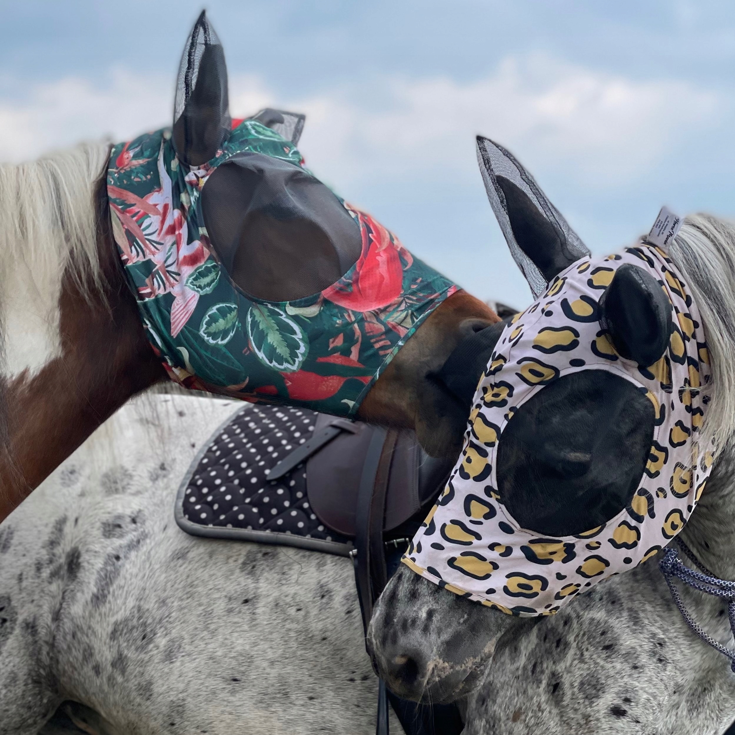 HorseMania – Potápěčské Brýle pro koně proti hmyzu Personalizovaná