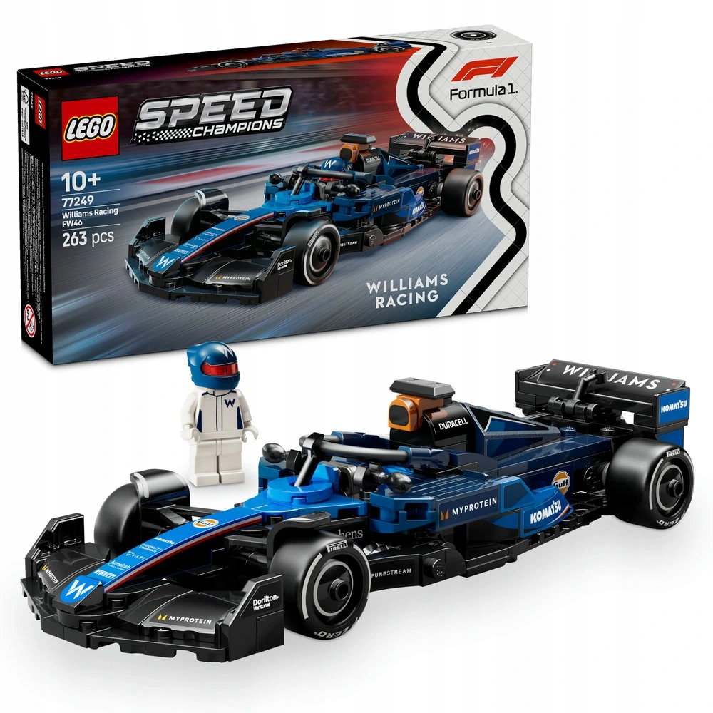 Lego Speed Champions 77249 Závodní auto Williams Racing FW46 F1