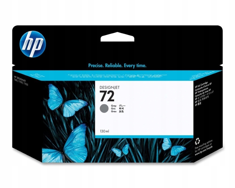 Hp (72) Grey Cartridge 130 ml, Vivera C9374A originál