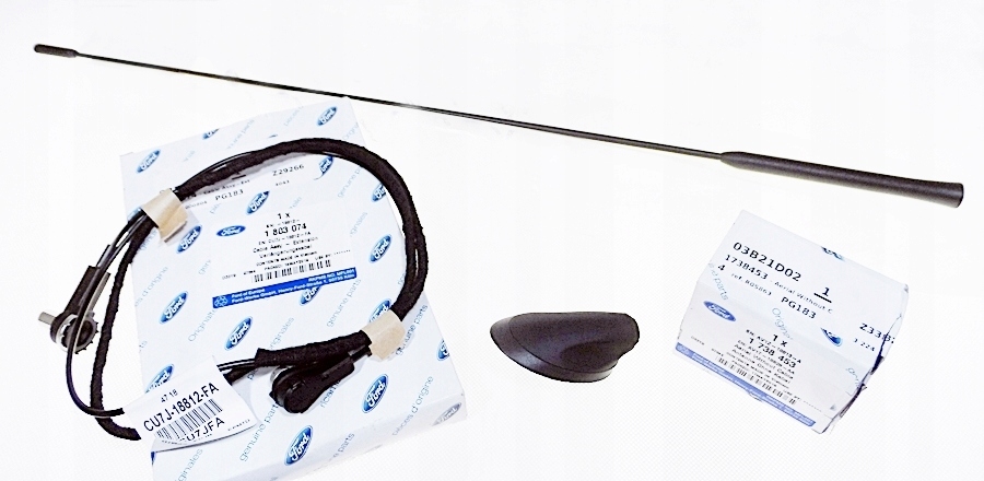 Antena podstawa przewód Ford Mondeo IV bez nawigacji zestaw oryginał zamien