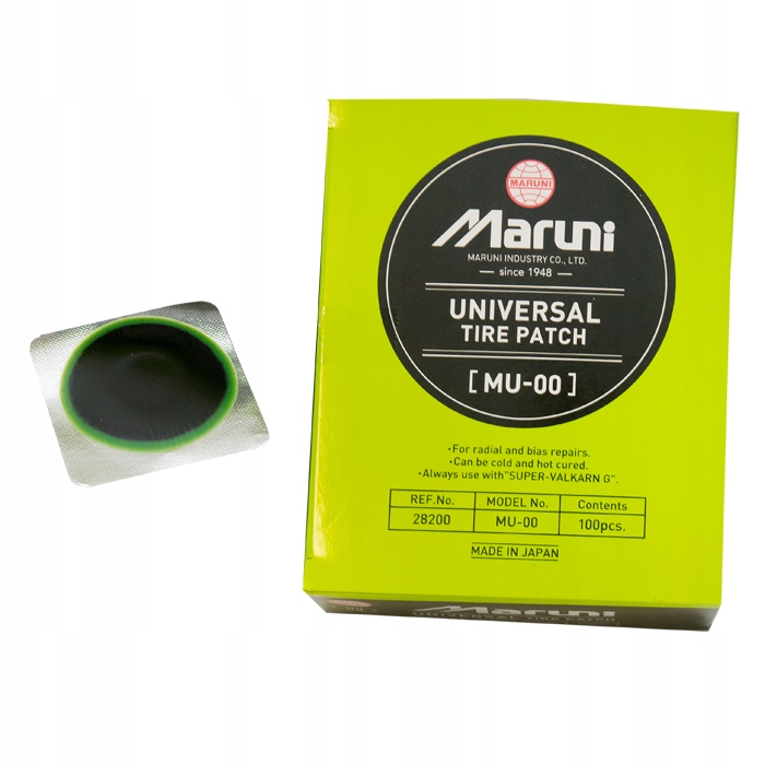 

Łatki do naprawy opon 43mm Maruni MU-00 10szt.