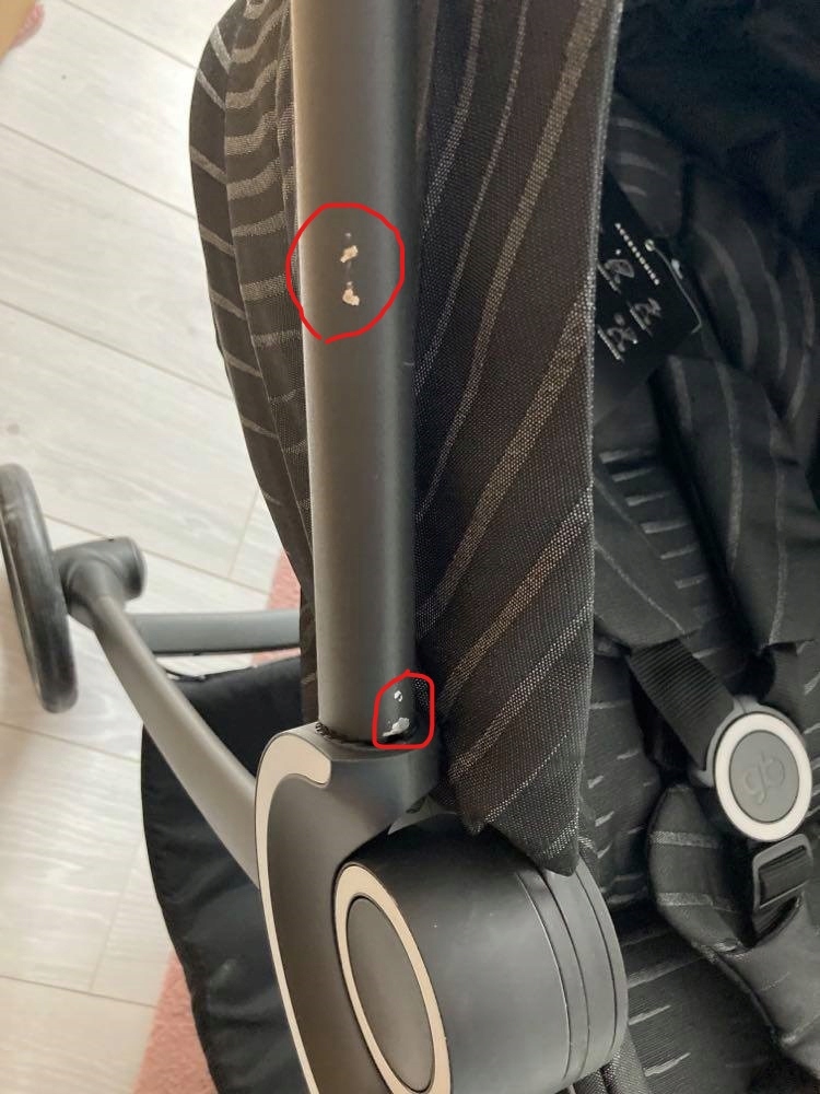 Wózek spacerowy GB Maris PLUS Lux Black Kolor czarny