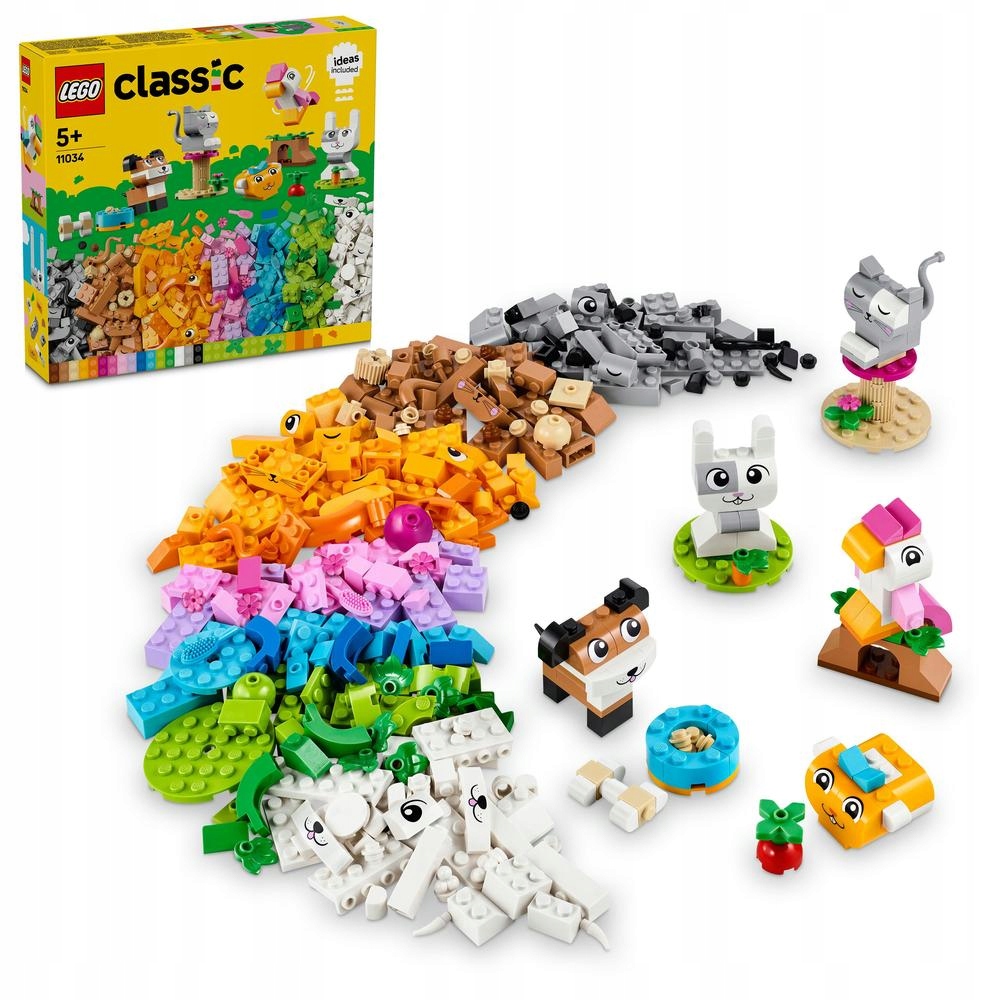 Lego Classic 11034 Tvořiví mazlíčci