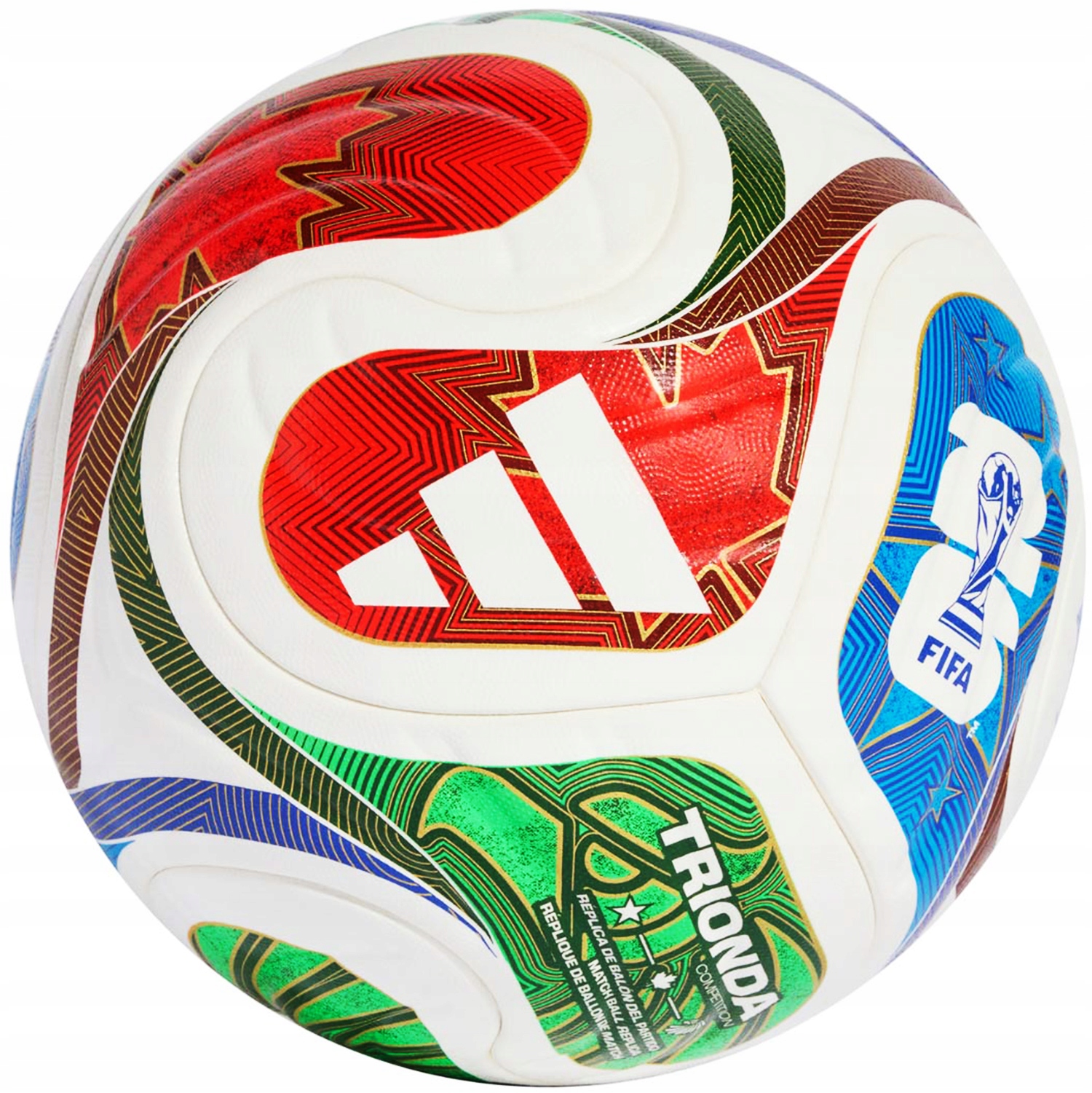 Adidas Piłka Nożna Meczowa Fifa World Cup 26 Trionda Competition JD8031 r 4
