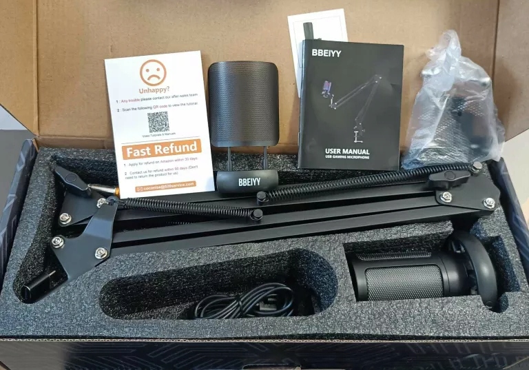 Mikrofon GearPro MIKROFON DO KOMPUTERA POJEMNOŚCIOWY GAMINGOWY USB