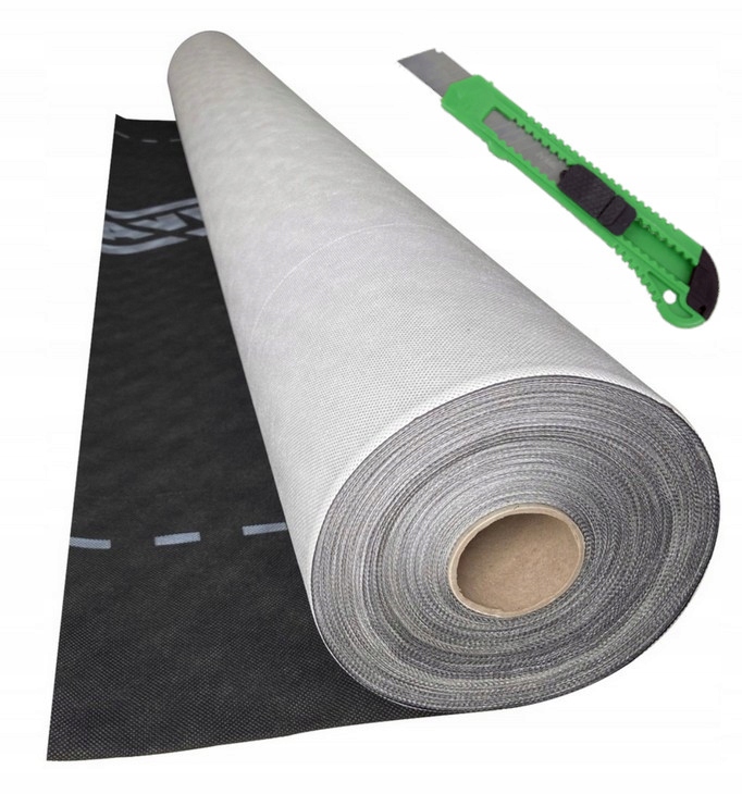 Nárazová Fólie Membrána 100g 30m² Polský Výrobek Větrná Izolace