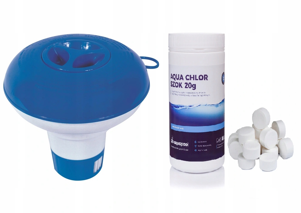

Chemia do Basenu Jacuzzi 10 tabletek dozownik