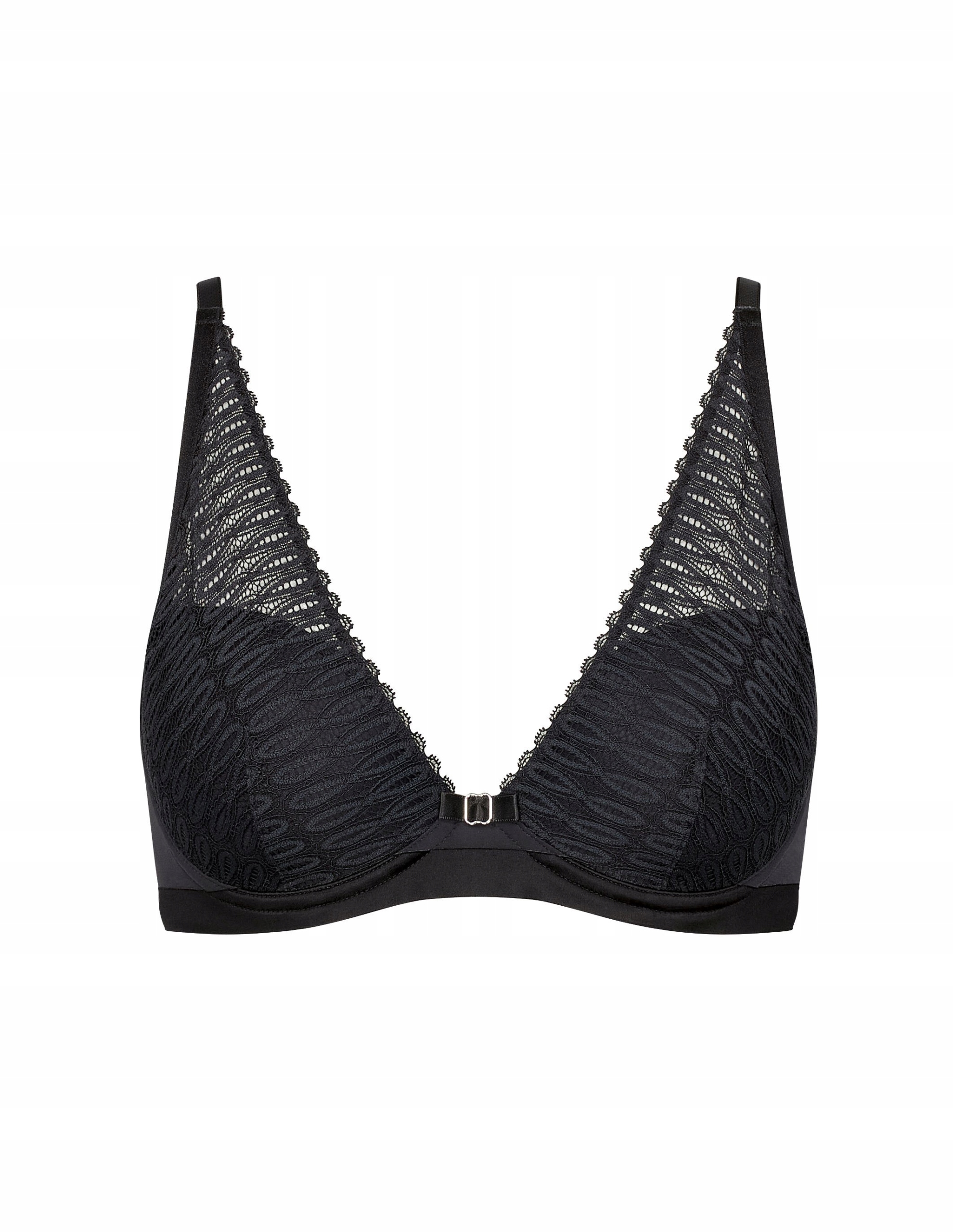 Biustonosz plunge Aura Spotlight Triumph czarny 80G