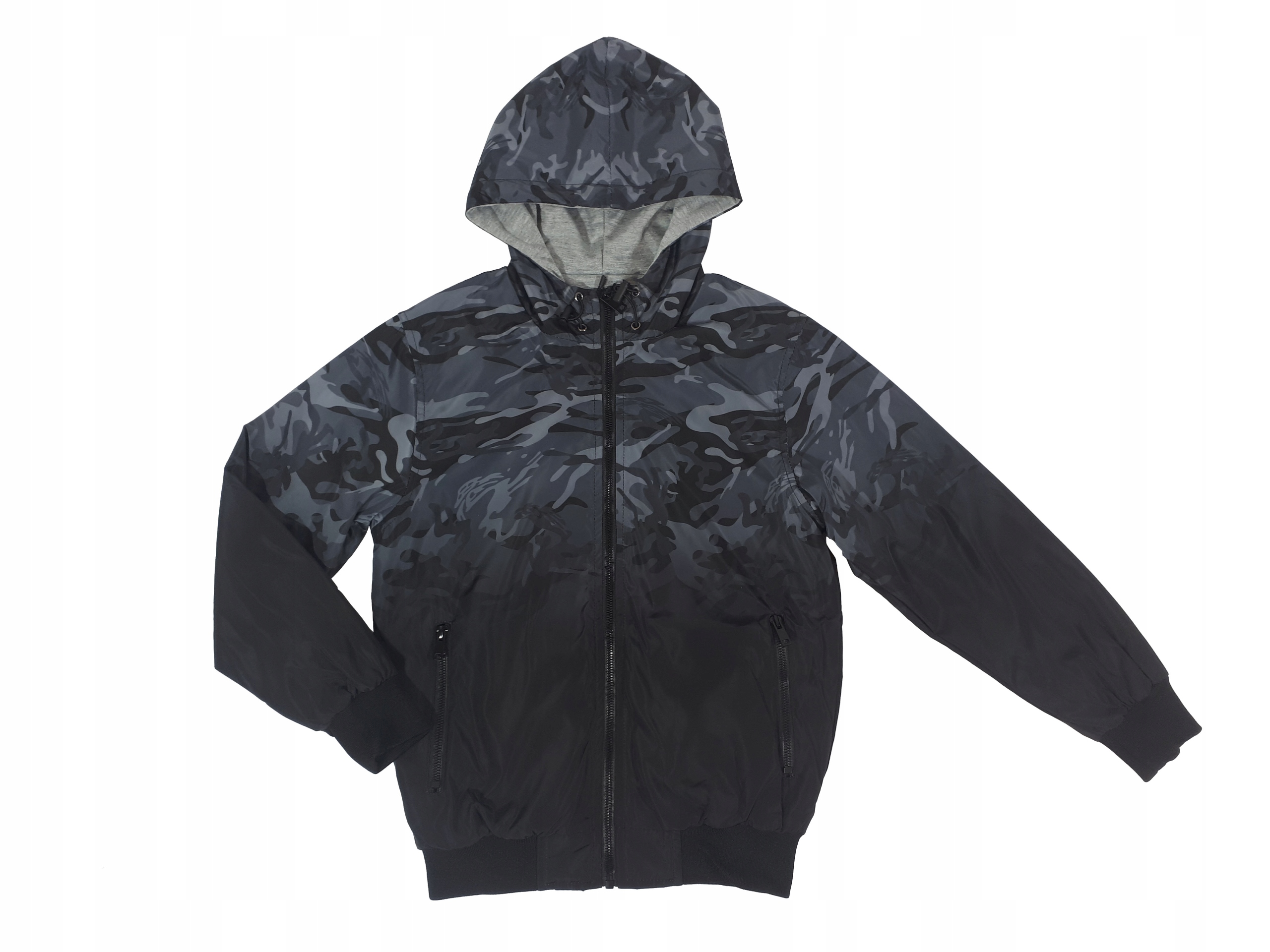 Kurtka chłopięca moro dwustronna WIOSNA 146/152