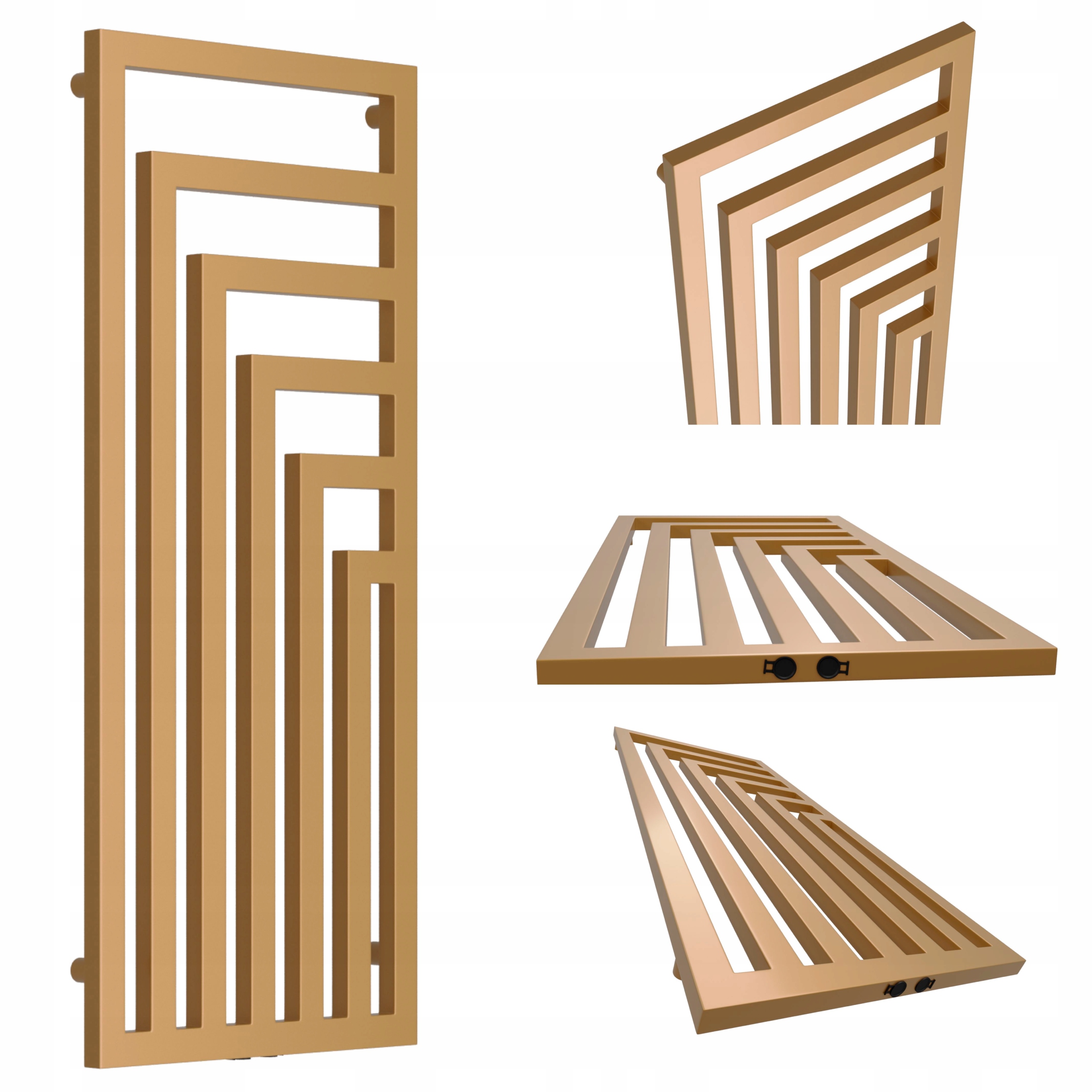 Dekorativní radiátor Laos-middle 1400x520 Antik