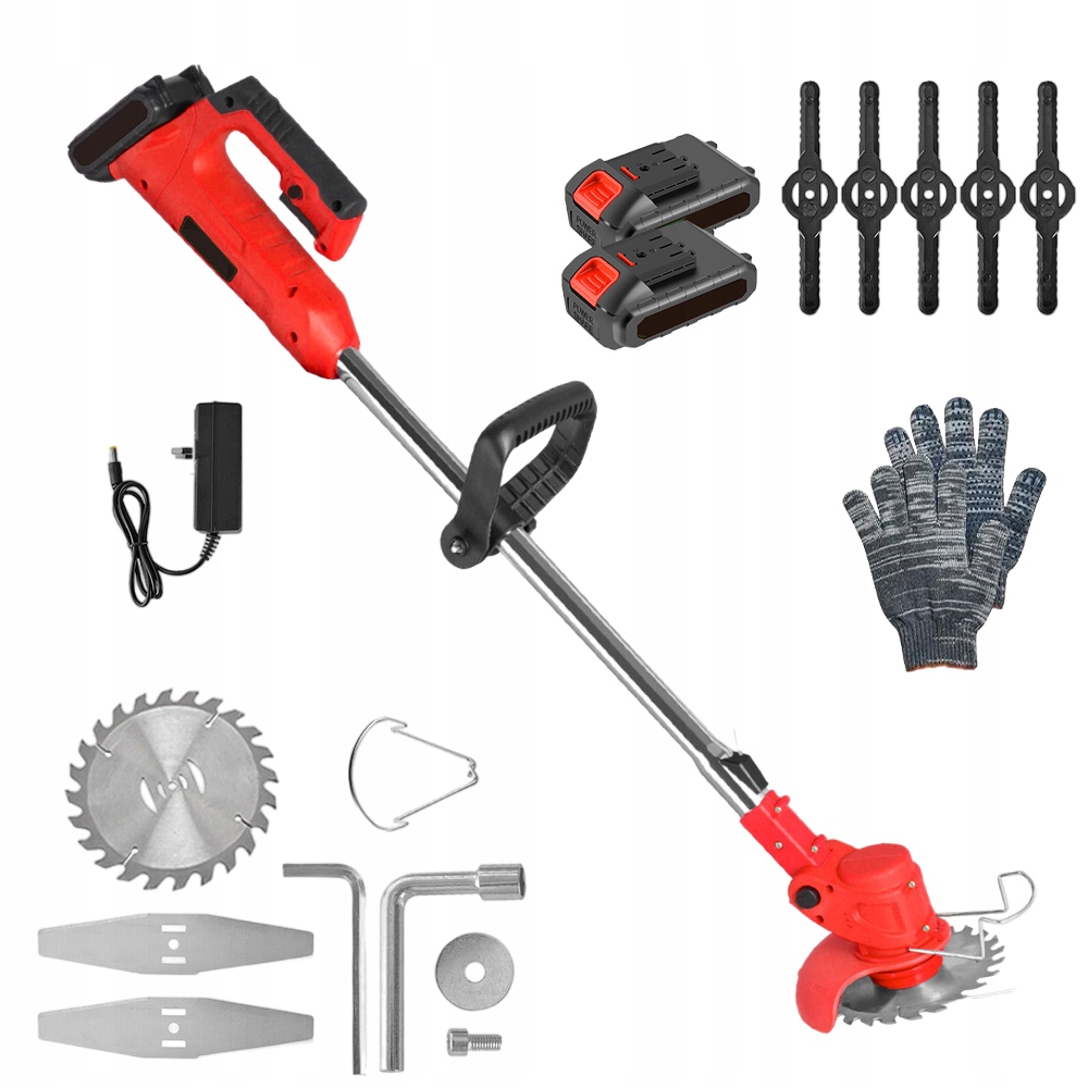 Vyžínač Křovinořez 21V Sada 2xAKU 2000mAh pro zahradní trávník