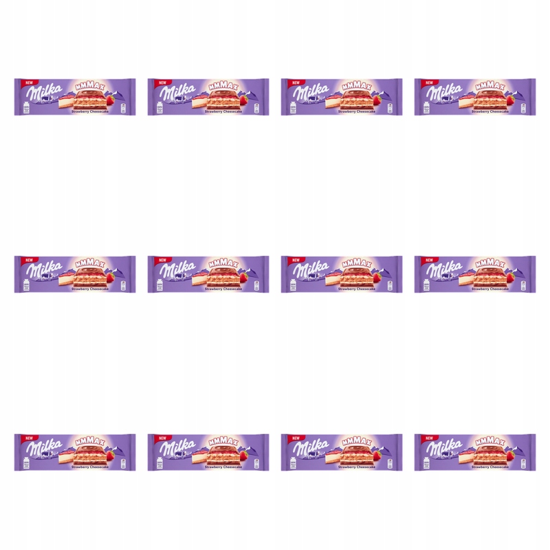 Milka Stawberry Cheesecake 300g X12