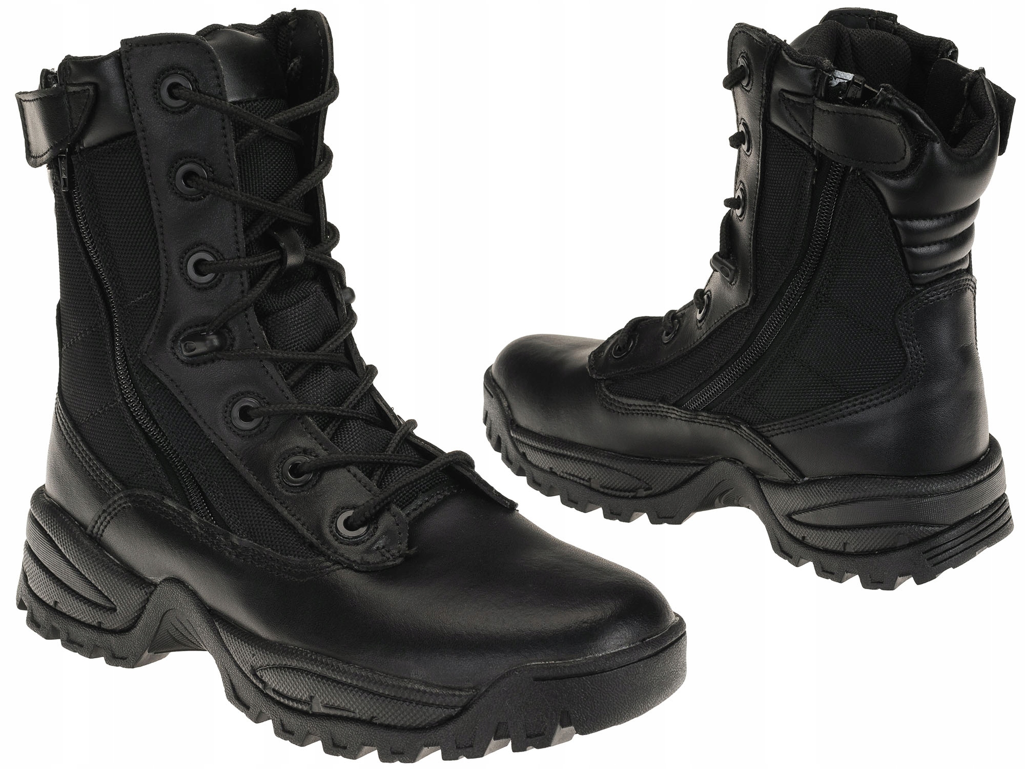 

Buty Taktyczne z Dwoma Zamkami 2-ZIP - Czarne 40