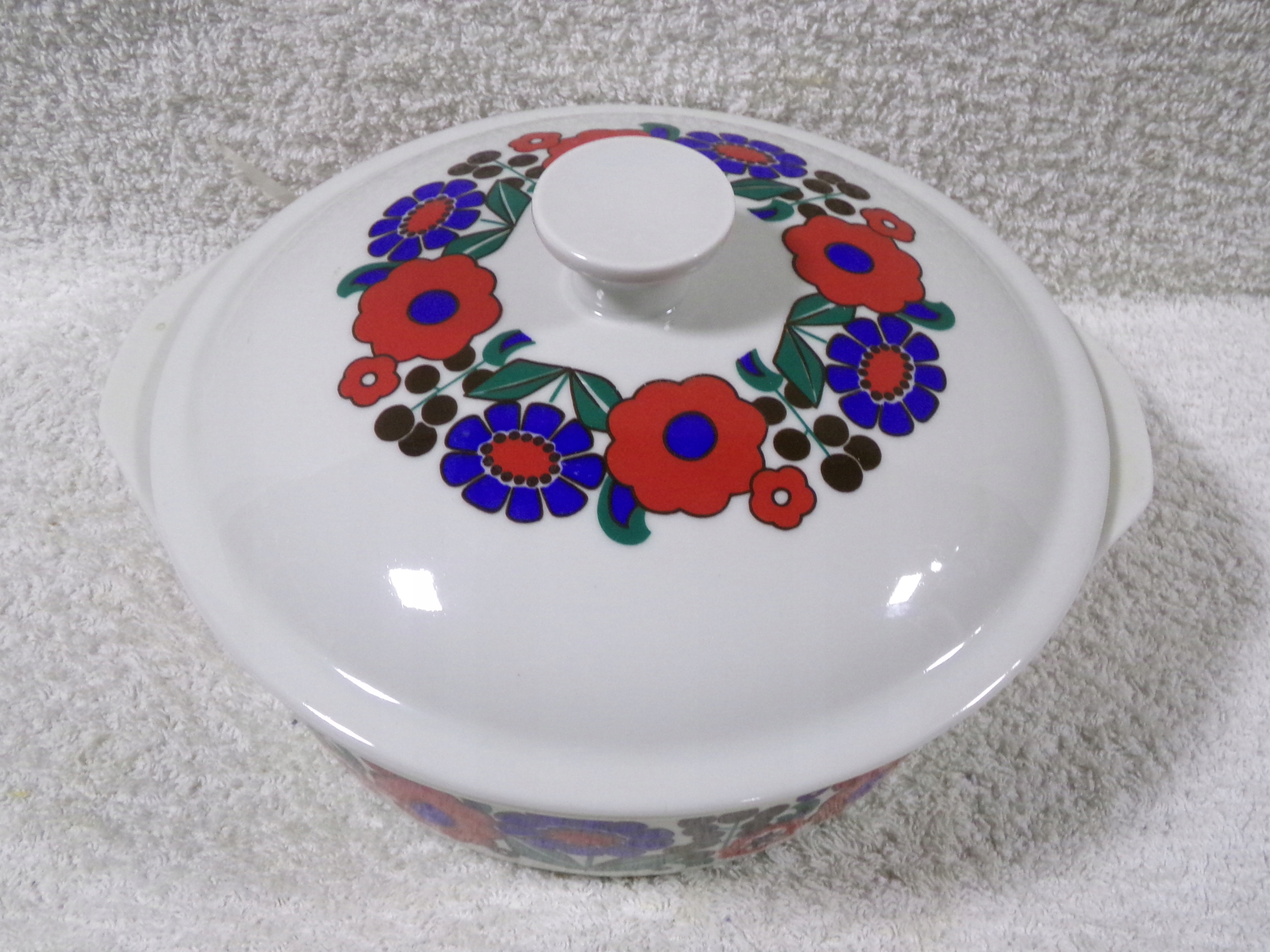 NACZYNIE ŻAROODPORNE Z PORCELANY-FREIBERGER-NIE UŻYWANE