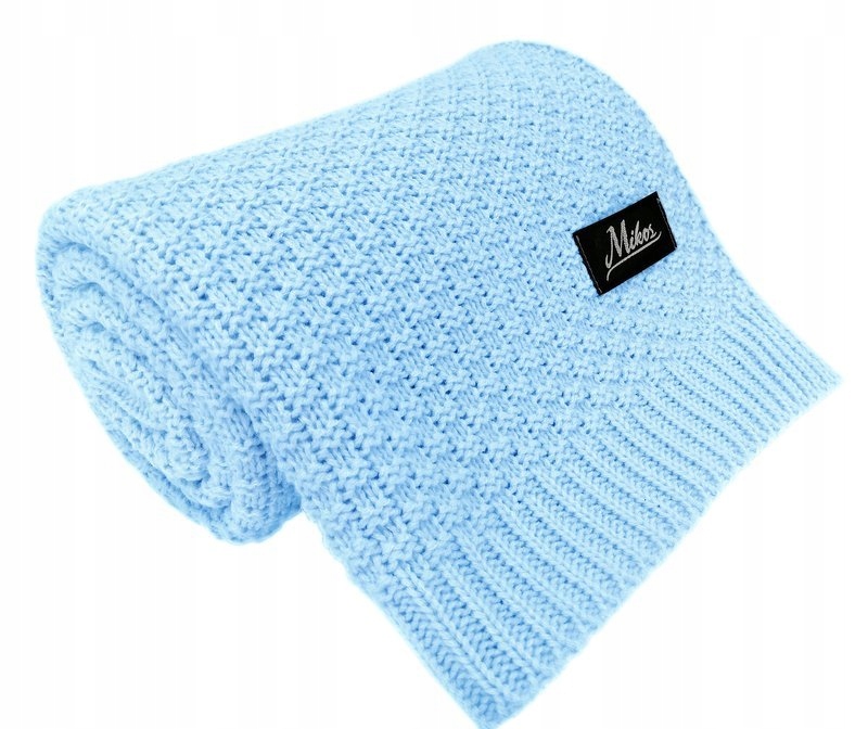 

Ciepły Kocyk Do Wózka Niebieski