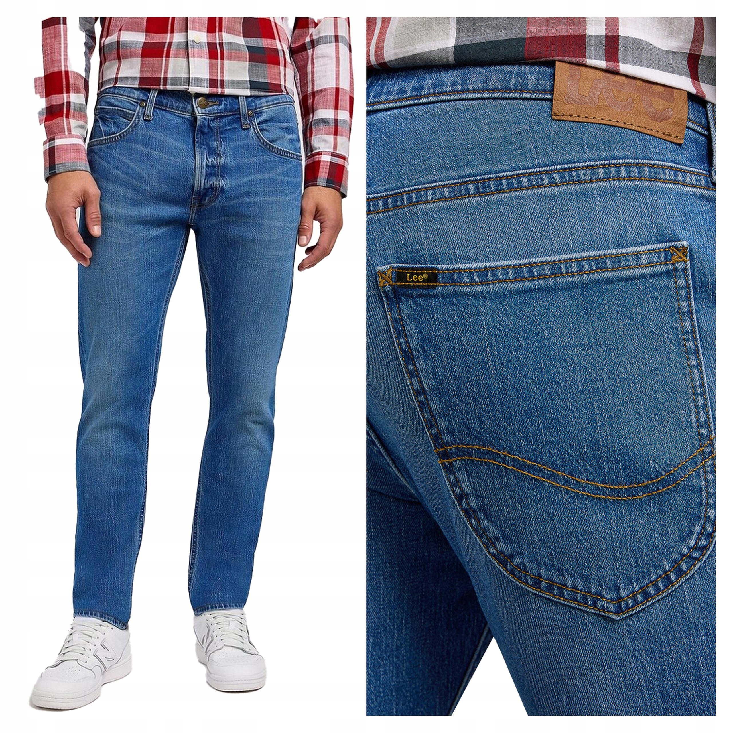 Pánské přiléhavé džínové kalhoty Lee Luke 33/34