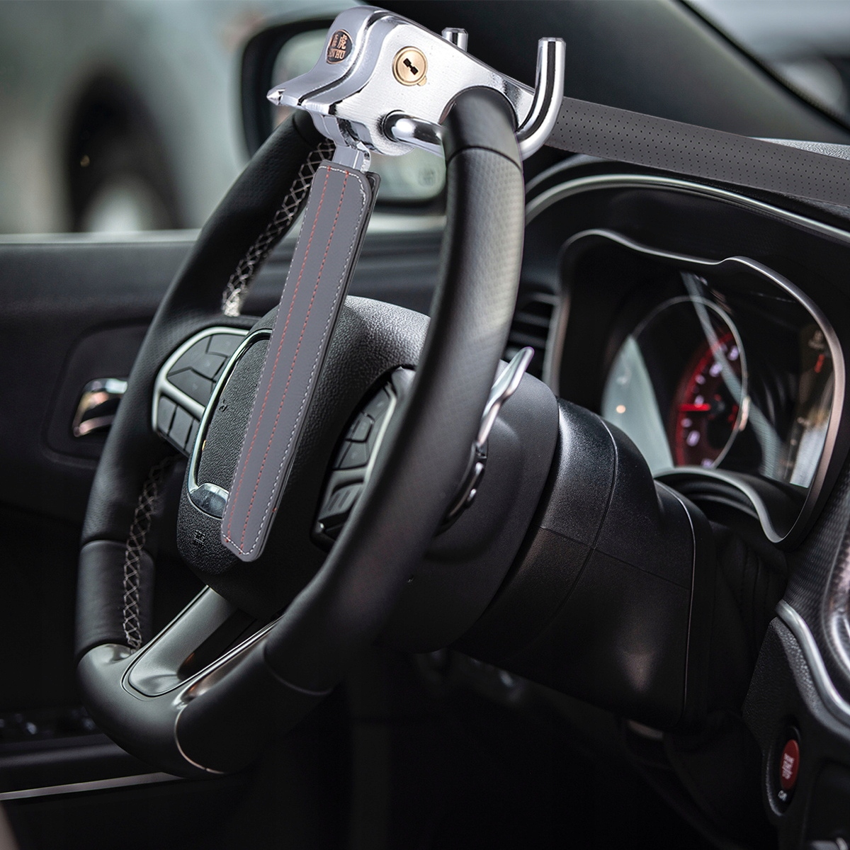 BLOKADA KIEROWNICY SAMOCHODU PODUSZKA POWIETRZNA POJAZDU Producent części Inny