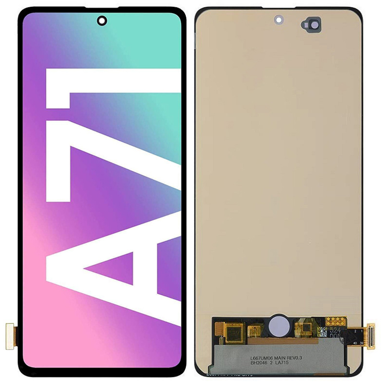 Oled displej pro Samsung Galaxy A71 A715 Plný (Full) 6,70" LCD displej