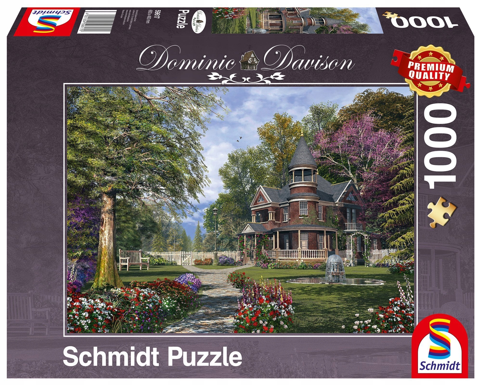 

Pq Puzzle 1000 Dominic Davison Rezydencja z wieżą