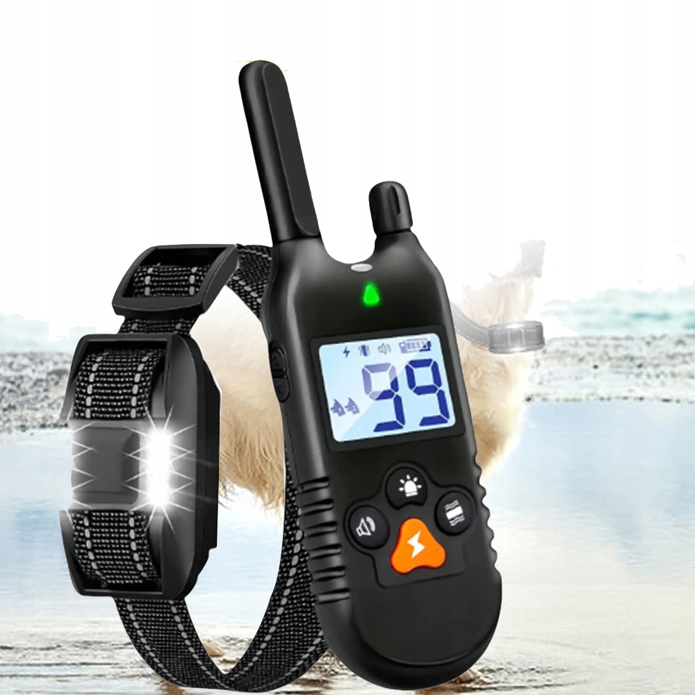 P30 Výcvikový Obojek Pro Psa 2V1 – 3 Režimy S LCD