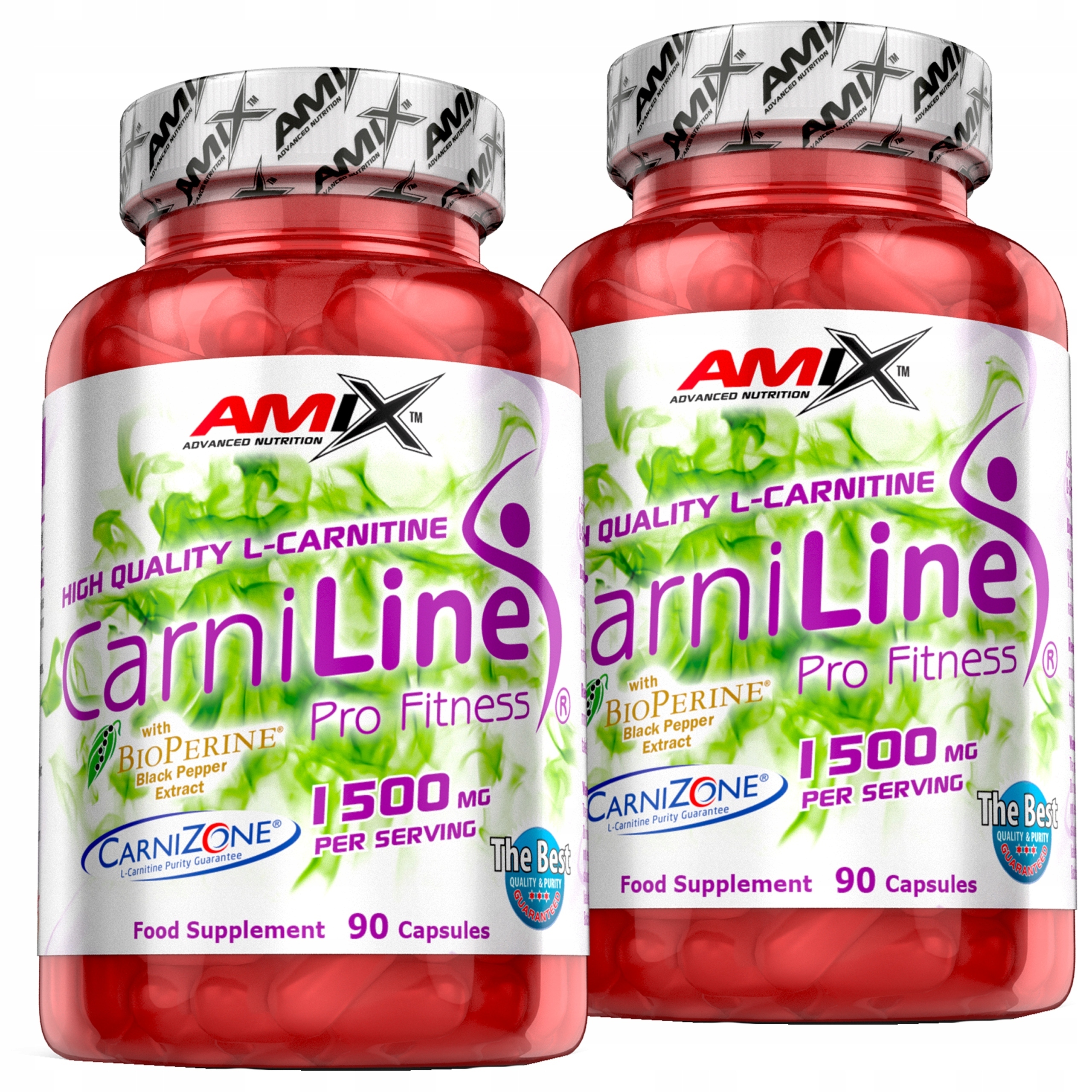 L Karnitin Na Hubnutí pro ženy Carniline Amix 1500 mg 2 balení