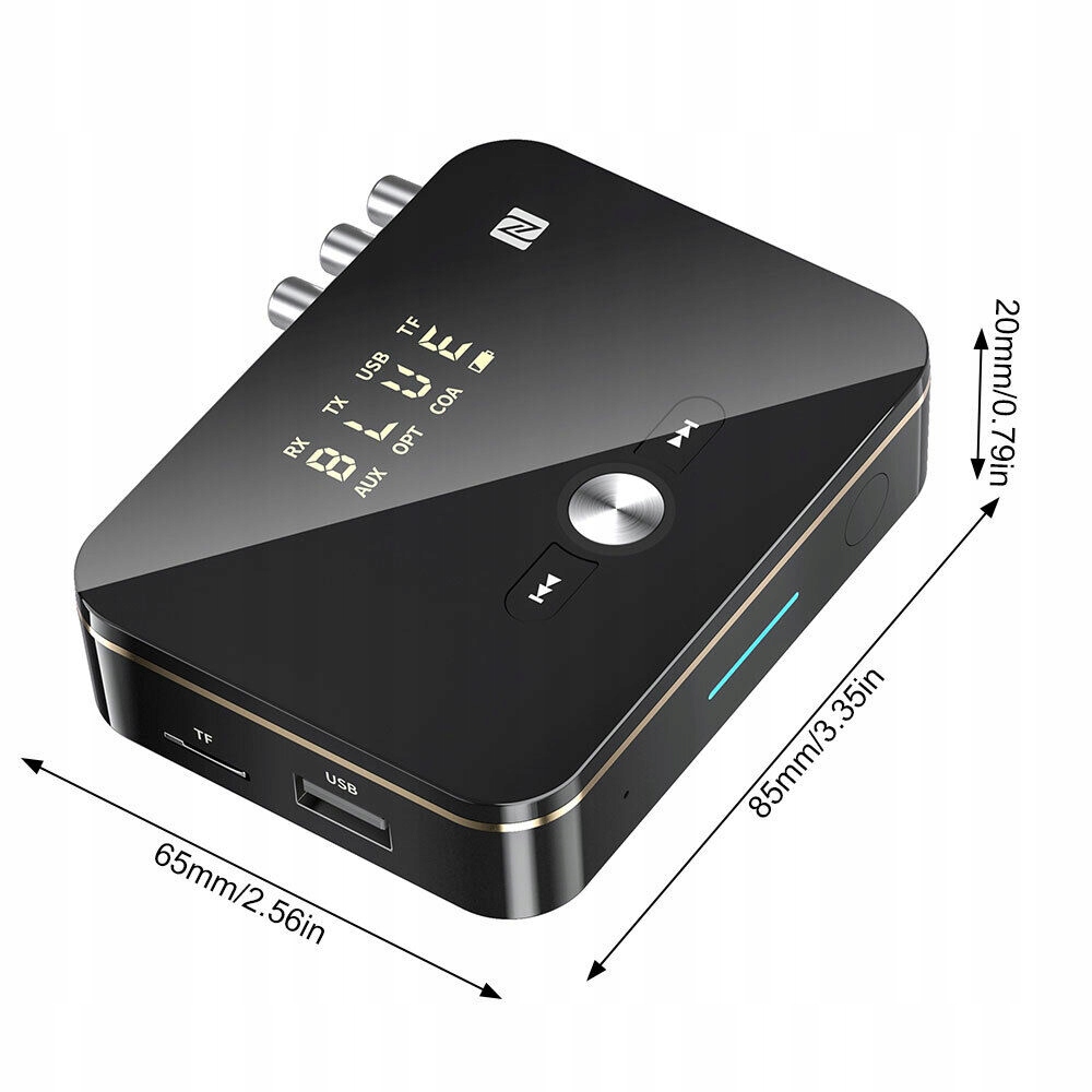 2 w 1 NFC Adapter Bluetooth Ugreen Wielofunkcyjne Wersja Bluetooth Bluetooth 5.0