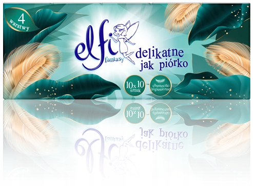 

Chusteczki higieniczne Elfi 4w delikatne 10 szt