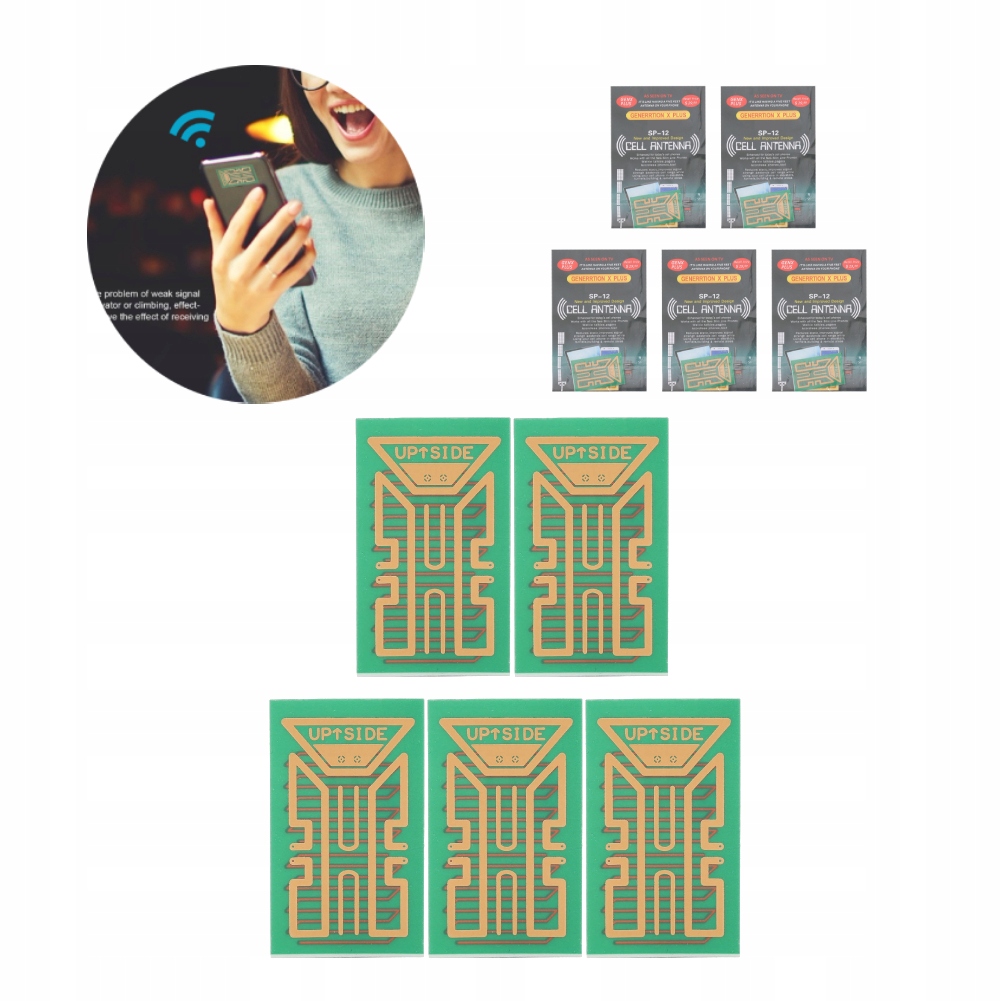 5X WZMACNIACZ ZASIĘGU GSM CELL ANTENA GENERACJA