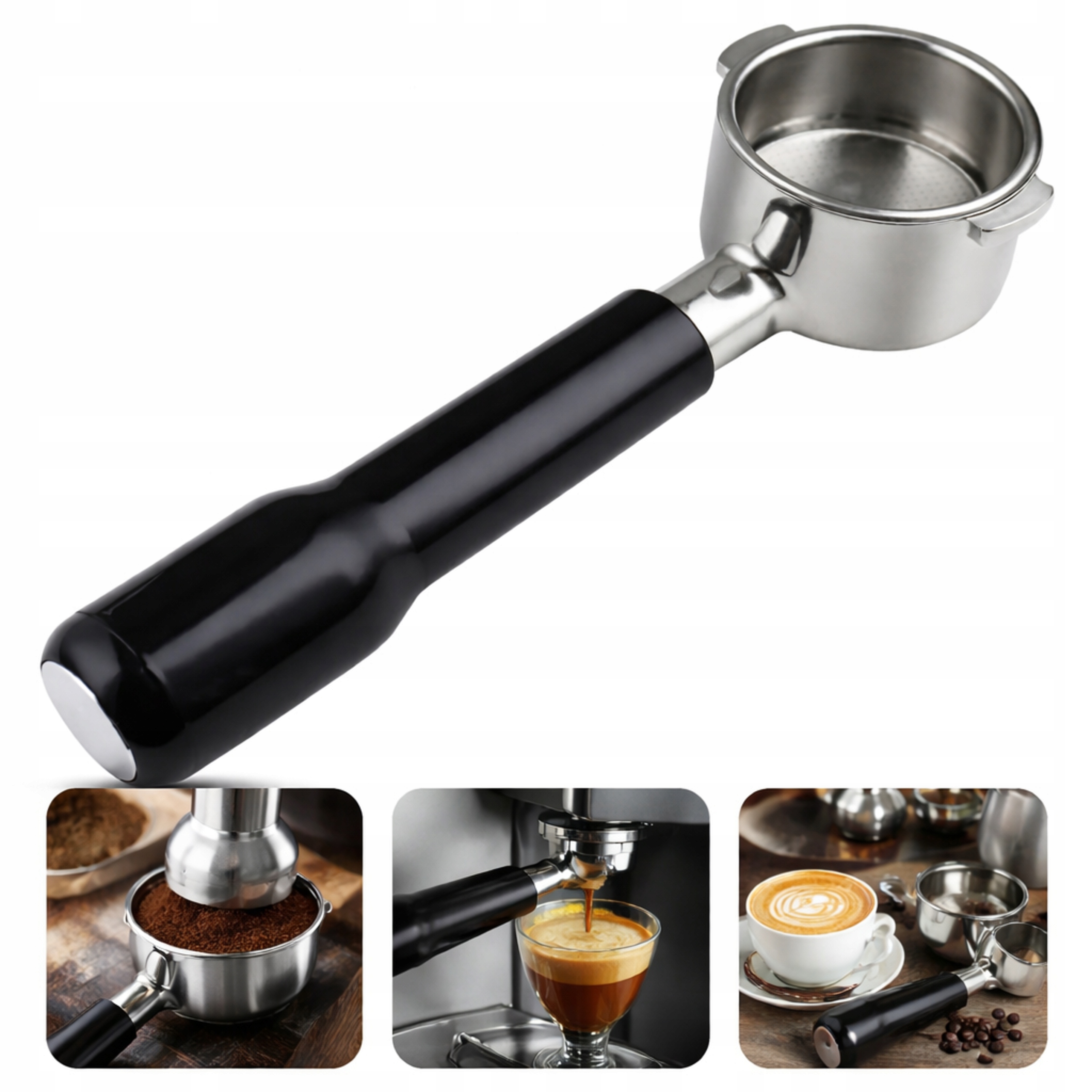 Bezedné sítko 51 mm pro DeLonghi ECP31.21-35.31 ECOV311 s náhradním košem