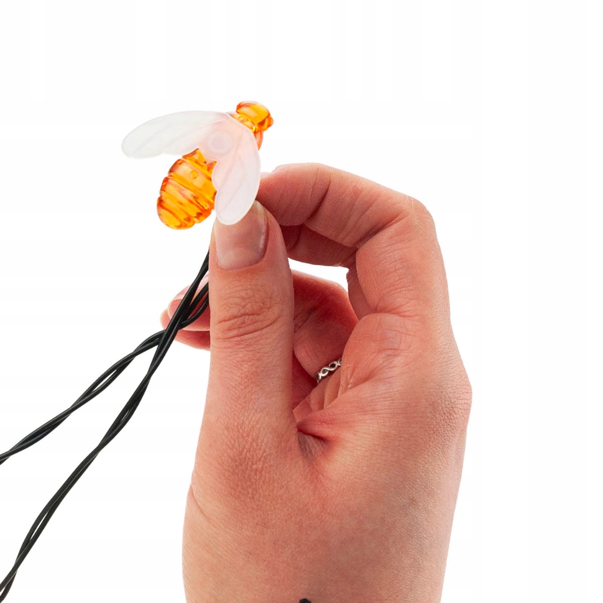 GIRLANDA LAMPKI PSZCZOŁY ZESTAW LAMPEK 20 LED OGRODOWE SOLARNE PSZCZÓŁKI Rodzaj gwintu zintegrowane źródło LED